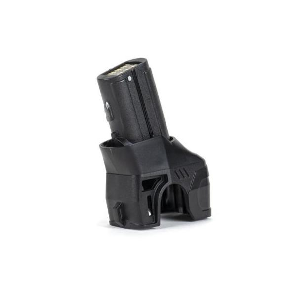 TASER XPPM 11010 Extended Performance Power Magazine in black, battery pack with spare cartridge holder base