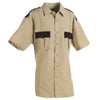 Two-Tone Short Sleeve Uniform Shirt - Clothing &amp; Accessories