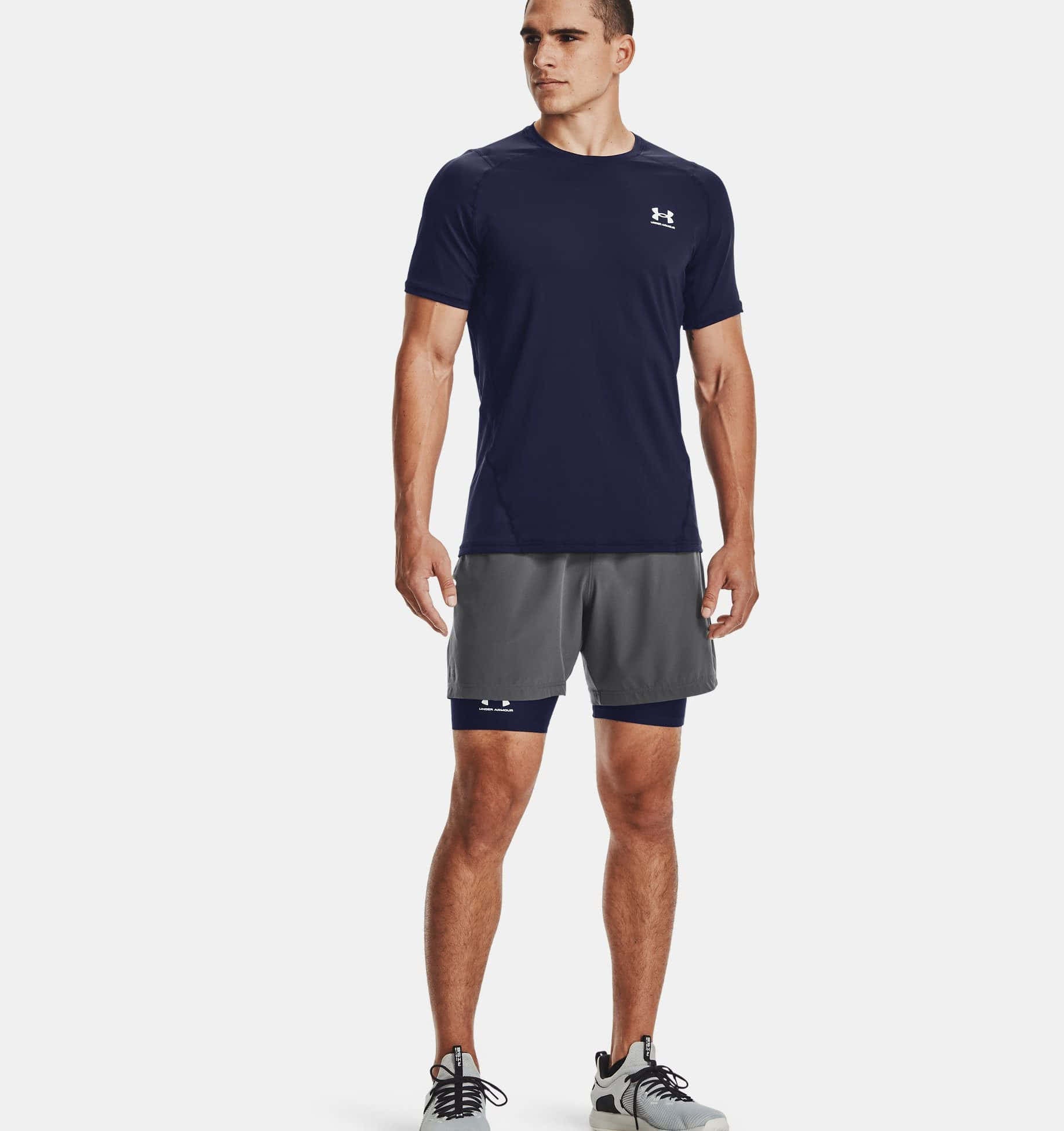 Under Armour HeatGear Armour Compression Shorts 1361596 - Clothing &amp; Accessories