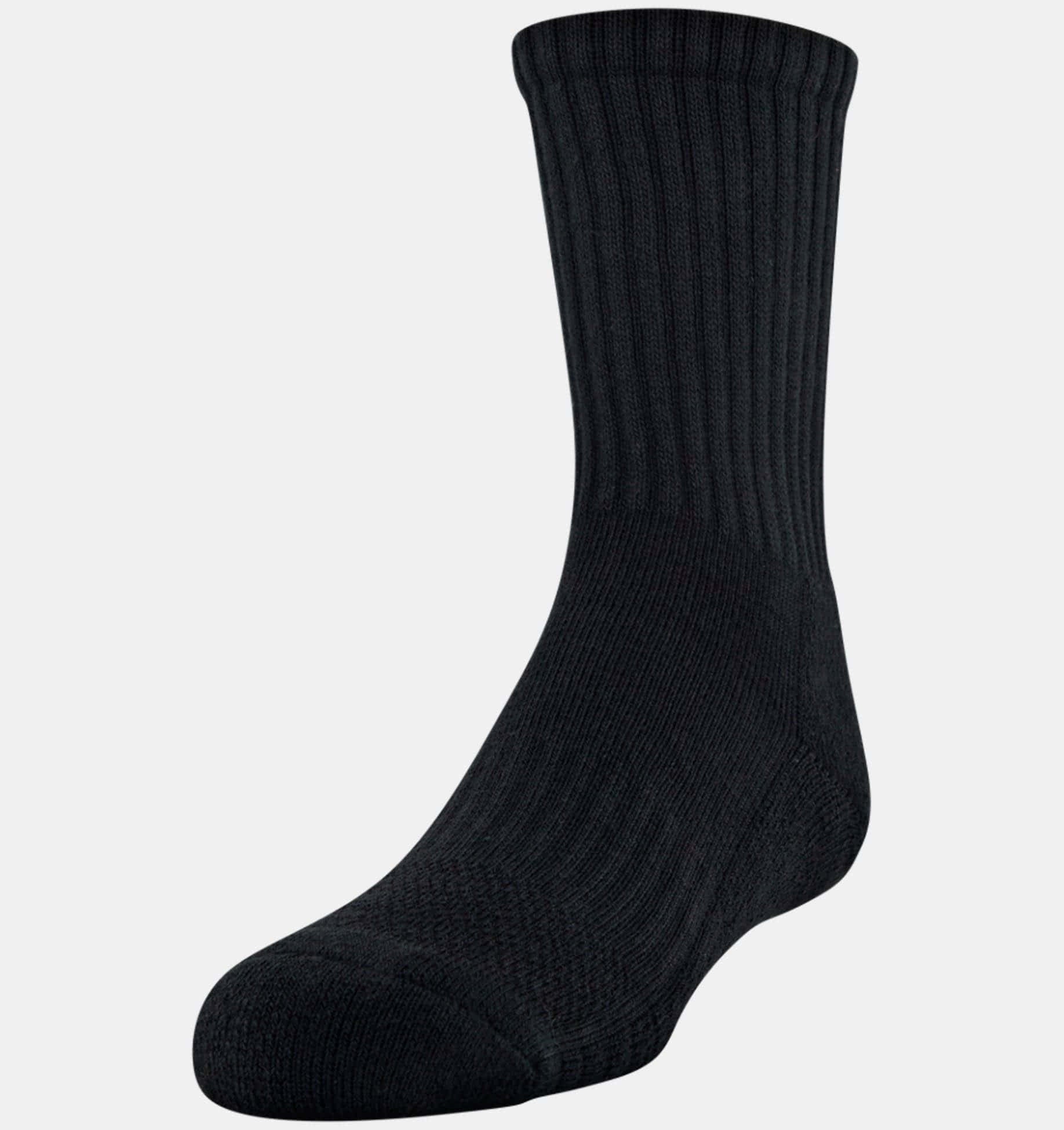 Under Armour Kids' UA Training Cotton Crew 6-Pack Socks 1346790 - Clothing &amp; Accessories