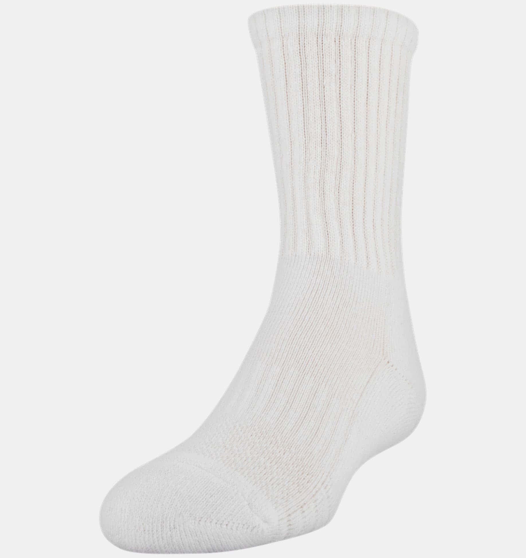Under Armour Kids' UA Training Cotton Crew 6-Pack Socks 1346790 - Clothing &amp; Accessories