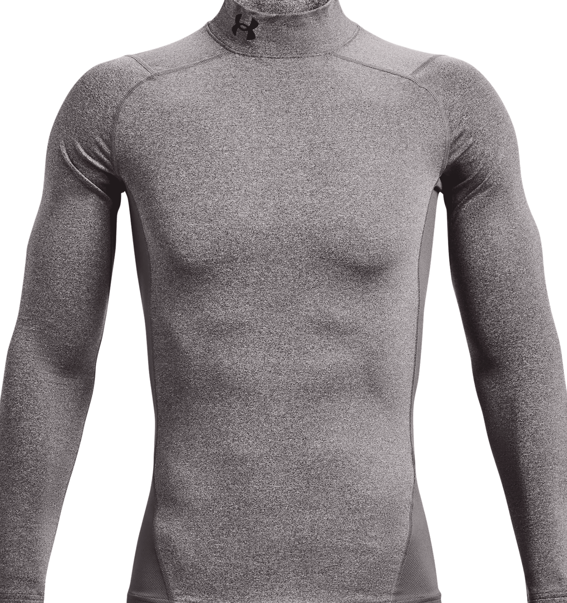 Under Armour Men's ColdGear® Compression Mock 1366072 - Charcoal Light Heather, S