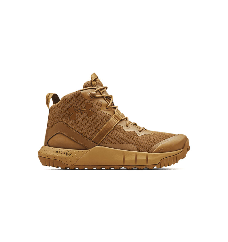 Under Armour Micro G Valsetz Mid Tactical Boots 6" 3023741 - Coyote, 7