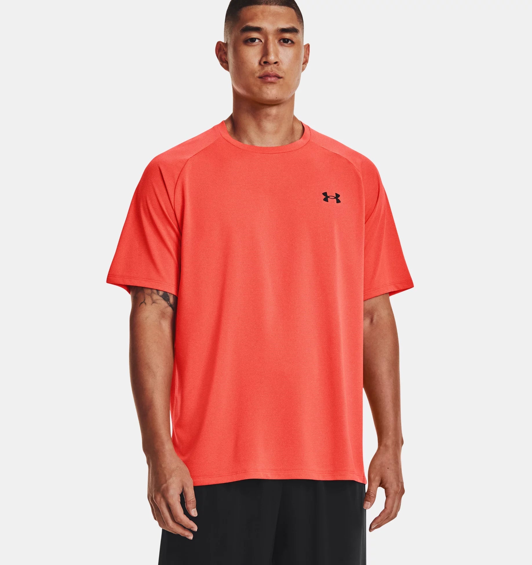 Under Armour UA Tech 2.0 Textured Short Sleeve T-Shirt 1345317 - After Burn, 2XL