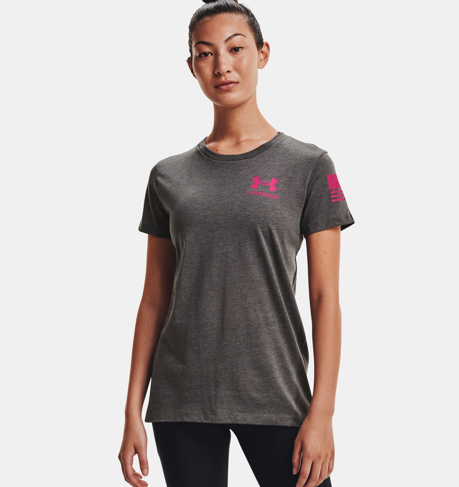 Under Armour Women's UA Freedom Flag T-Shirt 1370814 - T-Shirts