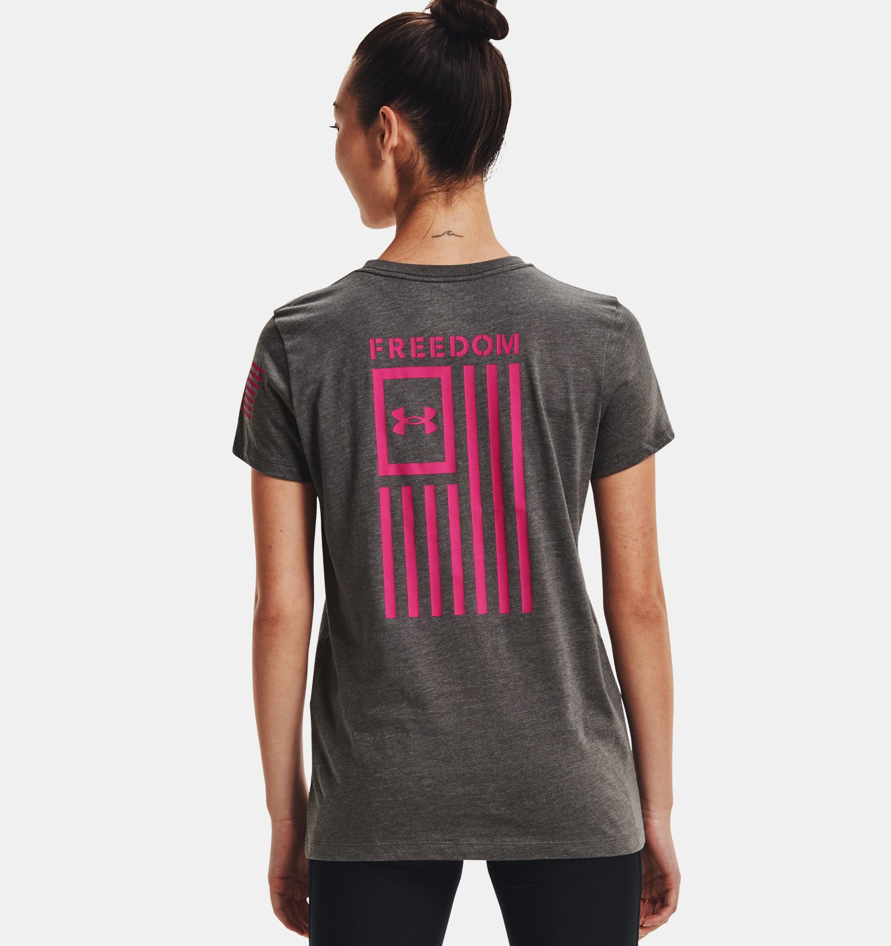 Under Armour Women's UA Freedom Flag T-Shirt 1370814 - T-Shirts