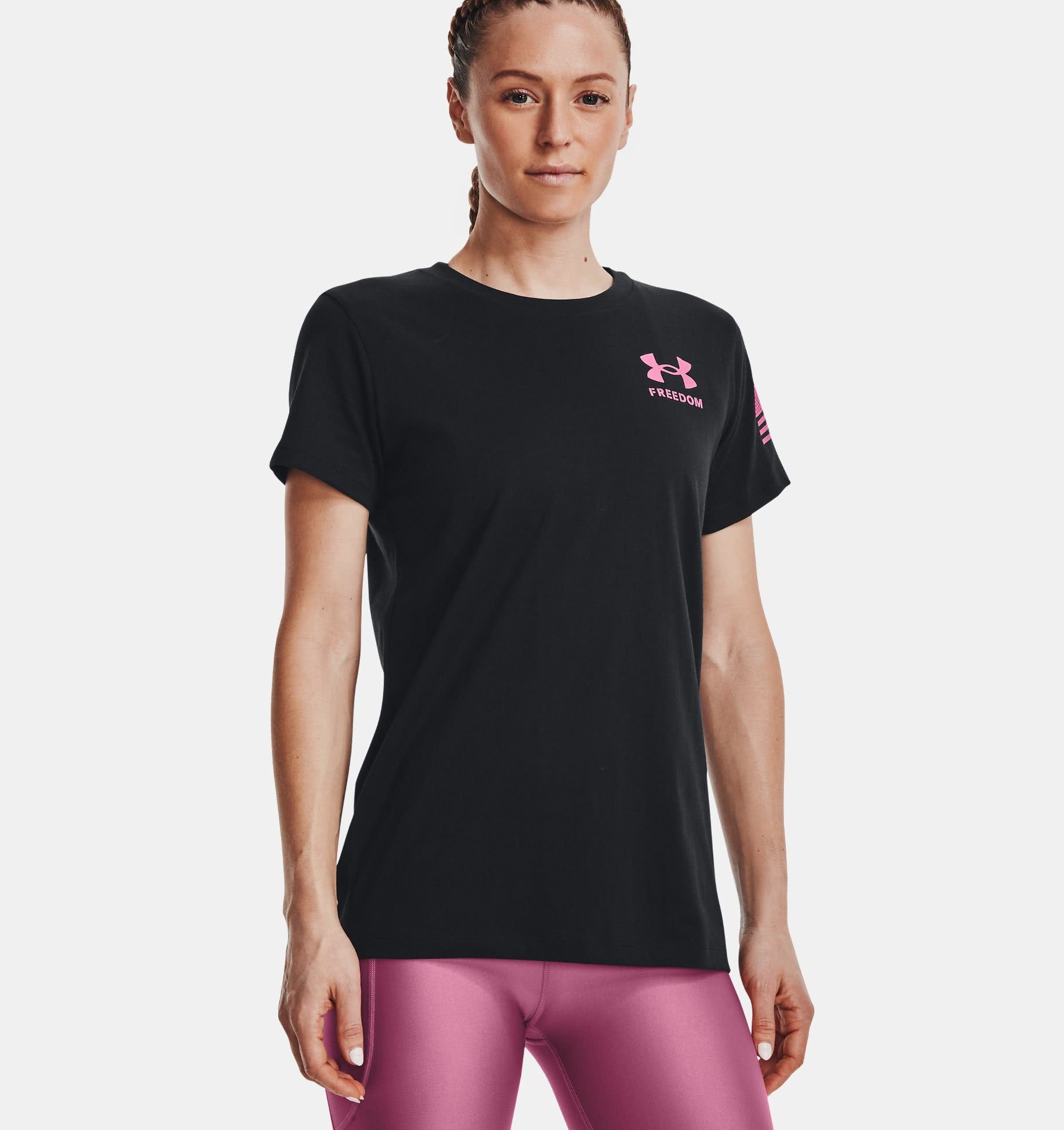 Under Armour Women's UA Freedom Flag T-Shirt 1370814 - T-Shirts