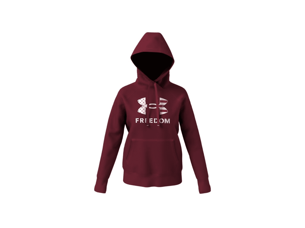 Under Armour Women's UA Freedom Rival Hoodie 1370026 - League Red, 2XL