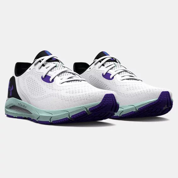 Under Armour Women's UA HOVR™ Sonic 5 Running Shoes - White/Black, 7