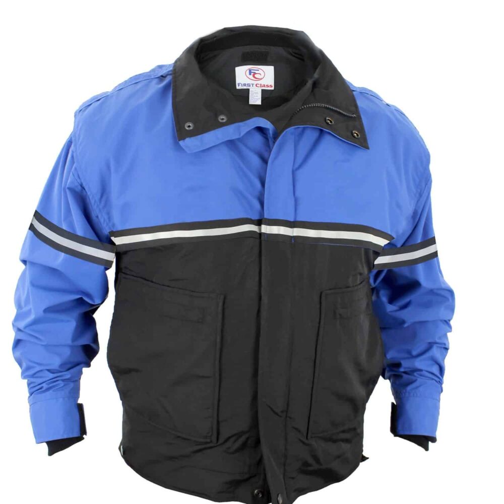 First Class Waterproof Zip-Off Sleeve Bike Patrol Jacket with Removable Liner - Bike Patrol Clothing