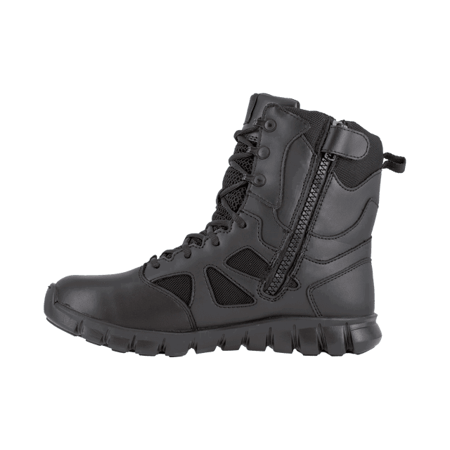 Reebok Sublite Cushion Tactical 8'' Waterproof Boot with Soft Toe - Black - Newest Products