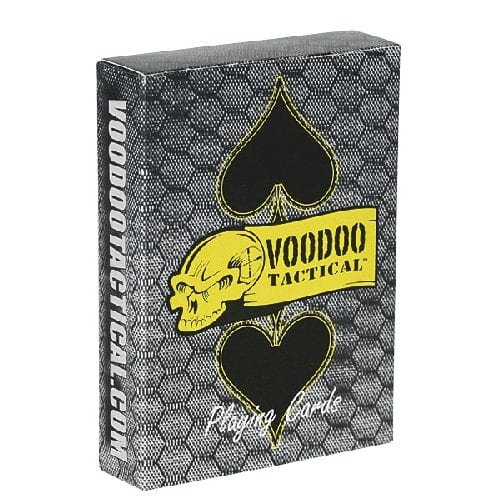 Voodoo Tactical 07-9952000000 standard playing card deck in branded tuck box, primary view