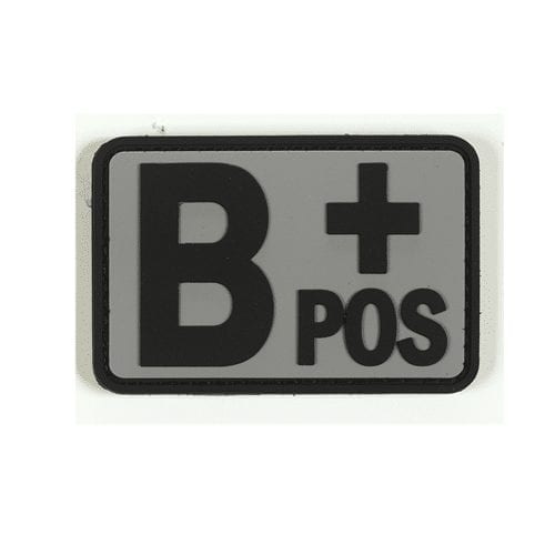 Voodoo Tactical Blood Type B+ Patch 07-0993 - Miscellaneous Emblems