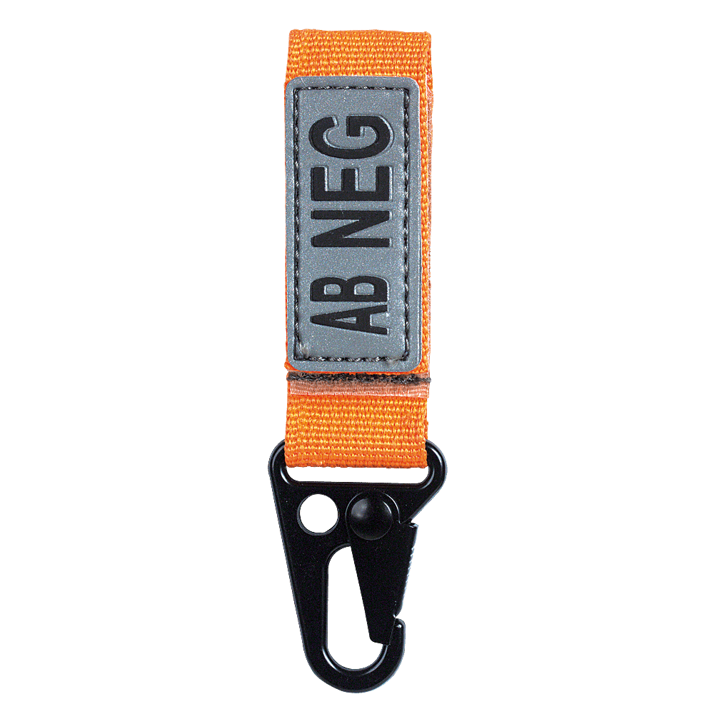 Voodoo Tactical Embroidered Blood Type Tags (AB-) 20-9729 - Tactical &amp; Duty Gear