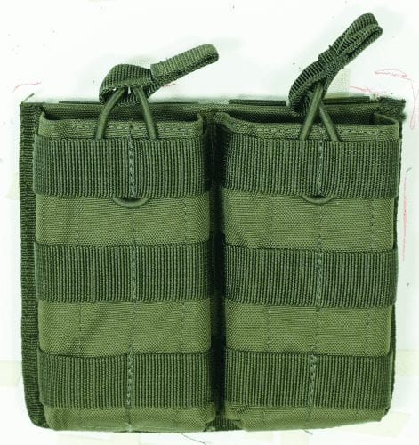 Voodoo Tactical M4/M16 Open Top Mag Pouch with Bungee System 20-8585 - Tactical &amp; Duty Gear