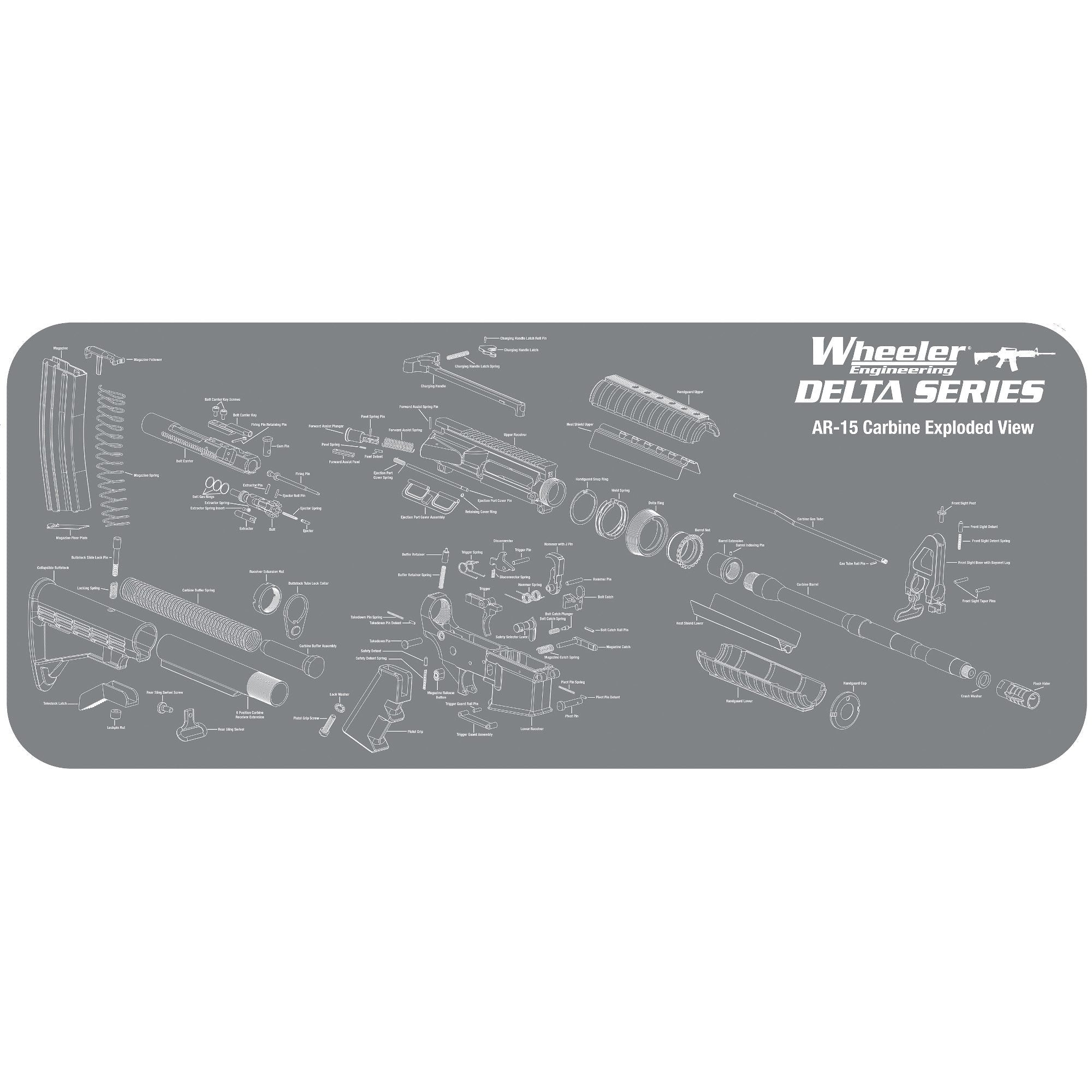 Wheeler Engineering Delta Series AR Armorers Professional Kit 156555 - Shooting Accessories