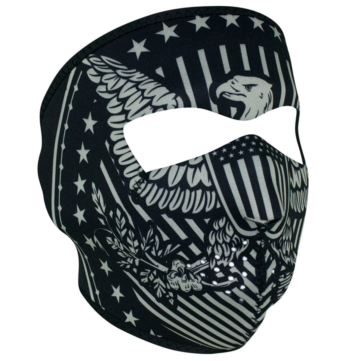 Zan Headgear Neoprene Full Face Mask - Vintage Eagle