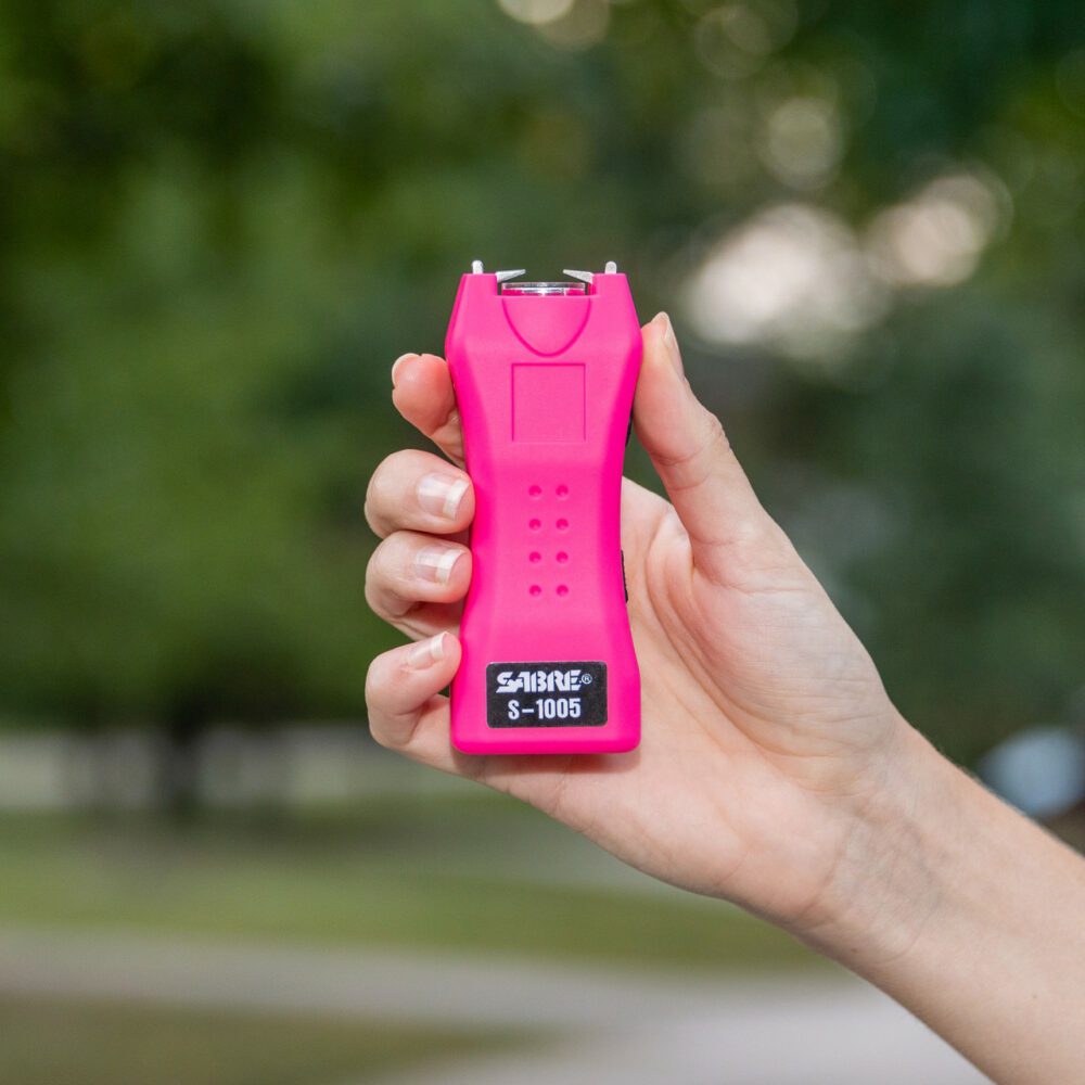 Sabre Dual Capacitor Stun Gun with LED Flashlight - Other Stun Guns